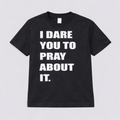 Children's black short sleeve t-shirt