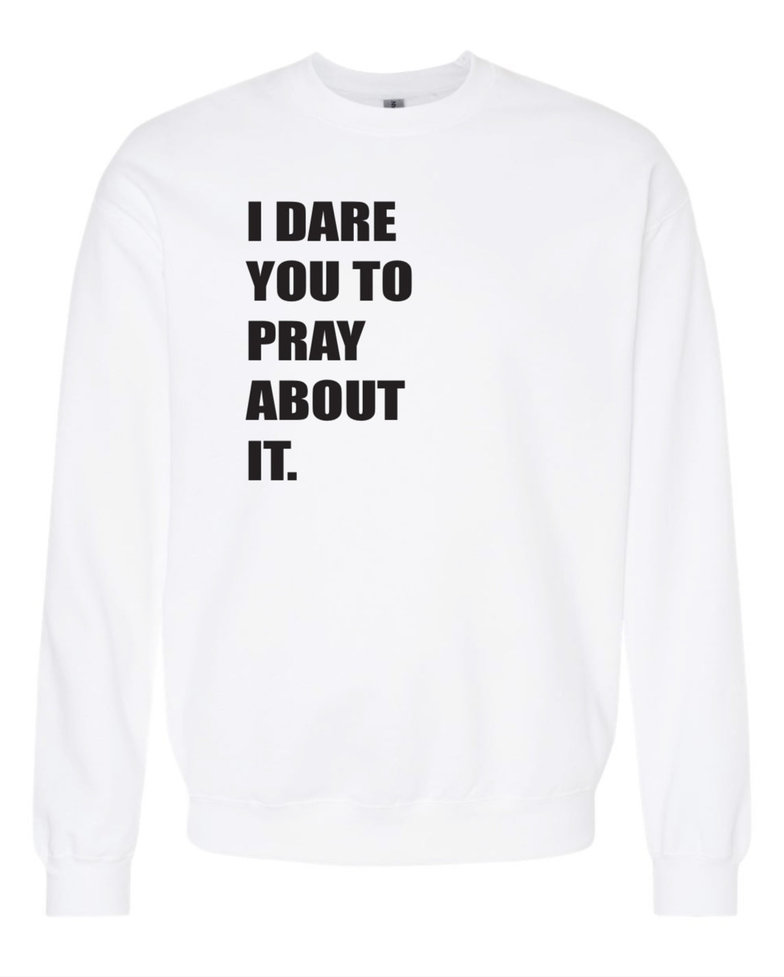 I Dare You to Pray About It SWEATER